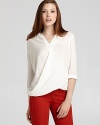 A gorgeously draped Bailey 44 top lends casual elegance to your everyday wardrobe.
