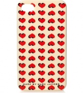 Show your gadget a little love with this heart-splashed iPhone case from MARC BY MARC JACOBS.