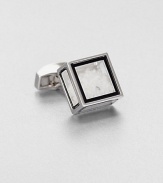 Inspired by the tale of Pandora's box in Greek mythology and featuring the Tateossian signature element of surprise, this glass-box cuff link holds salt crystals.Sold separatelyBrass and glassEnamel trimMade in United Kingdom