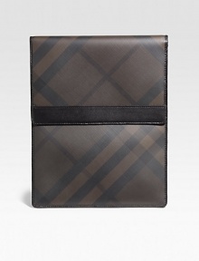 Signature smoked check pattern covers your tablet in a stylish manner.Snap-button closurePVC8W x 11H x 1DImported Signature smoked check pattern covers your tablet in a stylish manner.Snap-button closurePVC8W x 11H x 1DImported