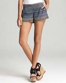 A color-potent print makes these Element shorts the ultimate statement piece in every ensemble. A color-potent print makes these Element shorts the ultimate statement piece in every ensemble.