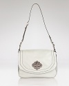 It might be textured, but this hardware-trimmed bag from Oryany makes a smooth statement. Sized right for daytime demands, it's sumptuous on the shoulder.