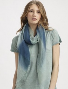 Light as air, this design made from wool features irresistible colors.29 X 76WoolDry cleanImported of Italian fabric Light as air, this design made from wool features irresistible colors.29 X 76WoolDry cleanImported of Italian fabric