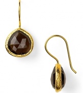 Make every look dazzle with Coralia Leets' petite topaz teardrops. These gemstones look effortless paired with slink knits or something cocktail dressier.