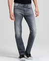 BOSS Black Maine Jeans in Dark Used Grey Wash