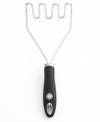 If you prefer your mashed potatoes with some substance, this tool is essential for creating everyone's favorite dinner side dish. The sturdy wire head easily mashes while keeping some of the potatoes natural texture in tact. Limited lifetime warranty.