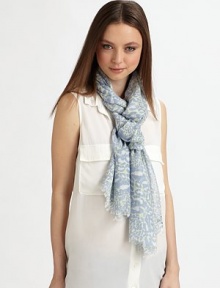 Super lightweight and supple design in woven modal, perfect for every season of the year.ModalAbout 27½ X 80Eyelash fringeDry cleanImported Super lightweight and supple design in woven modal, perfect for every season of the year.ModalAbout 27½ X 80Eyelash fringeDry cleanImported