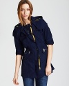 Burberry Brit Duxleyfield Single Breasted Packaway Anorak
