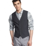 Elevate your casual look with this stylish and hip vest from INC International Concepts.