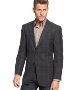 You won't have to look far for standout style-just grab this Andrew Fezza sport coat for an updated classic look.