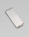 Classic money clip design with a multicolored, finely-striped finish.90% copper/10% zinc¾ x 2Imported