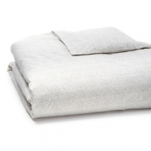 Inspired by old Indian latticework screens, this bedding collection from JR by John Robshaw features a soothing pattern of tiny dots in a soft, natural clay with hand-stitched trim. Inspired by old Indian latticework screens, this bedding collection from JR by John Robshaw features a soothing pattern of tiny dots in a soft, natural clay with hand-stitched trim.