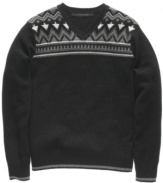 From the slopes to the streets, this Fair Isle sweater from Sean John is at-home just about anywhere. (Clearance)