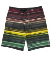 Get ready for the sun, surf & sand with these colorful board shorts from Hurley.