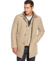 Weather or not. This Calvin Klein raincoat ensures you're ready to go, style intact, no matter what.