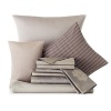 Lattice, Perla, or Double Stitch Sateen sheet sets with flat sheet, fitted sheet and two standard pillowcases; King sets have King cases.