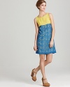 Quotation: KAS New York Dress - May Lace Color Block Shift