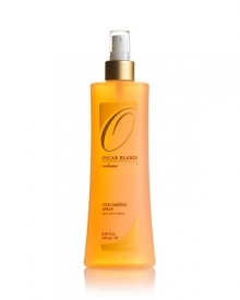 Volumizing Spray multiplies each hair strand while leaving no trace of excess product behind. Enriched with wheat protein, it not only provides lasting, flexible hold to any desired style, but it also strengthens and fortifies the hair with the application of heat. - Produces an easy-to-manage, flexible hold- Helps control fly-aways- Strengthens and fortifies hair over time- Wheat protein and sea kelp condition, strengthen and protect- Aloe vera soothes and helps repair damaged hair- Sea algae nourishes and moisturizes- Panthenol (Provitamin B5) plumps and moisturizes the hair shaft making it appear thicker; reduces split ends Volumizing Spray multiplies each hair strand while leaving no trace of excess product behind. Enriched with wheat protein, it not only provides lasting, flexible hold to any desired style, but it also strengthens and fortifies the hair with the application of heat. - Produces an easy-to-manage, flexible hold- Helps control fly-aways- Strengthens and fortifies hair over time- Wheat protein and sea kelp condition, strengthen and protect- Aloe vera soothes and helps repair damaged hair- Sea algae nourishes and moisturizes- Panthenol (Provitamin B5) plumps and moisturizes the hair shaft making it appear thicker; reduces split ends