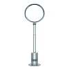 The Dyson AM03 Pedestal fan is designed to cool larger areas. Featuring patented Air Multiplier™ technology, it generates powerful airflow and velocity. No fast-spinning blades mean smooth airflow and safe to use around children and pets. No dusty grilles or blades also make it easy to clean. The AM03 has an energy-efficient brushless motor. A remote control, smooth 80° oscillation, 20° touch-tilt and variable airflow power provide precise control. The curved and magnetized remote stores neatly on top of the machine.