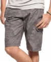 Disguise a classic summer short with a hip camouflage print with these cargo shorts from Kenneth Cole Reaction.