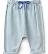 Pearls & Popcorn Infant Girls' Bleached Jean Trousers - Sizes 3-36 Months