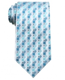 With an easy-care fabrication, this tie from John Ashford simplifies your wardrobe of work-day essentials. With an easy-care fabrication, this tie from John Ashford simplifies your wardrobe of work-day essentials.