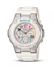 A bold, bright shock resistant Baby-G.