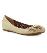 Step up your game. The Focused flats from G by GUESS keep your style cute and easy.