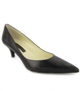 You'll have the hots for this sexy, pointed-toe pump.