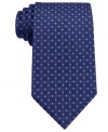 On point. Your workday look will be spot on with this dotted tie from Club Room.