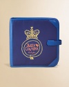 She'll love to store all her classroom necessities in this on-trend and adorable, logo-adorned must-have.Front snap closureInside pocketsSide zip pocketZipper pouchLined paperFolderAbout 10.875L X 2W X 11.875HNylonImported