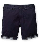 Burberry Brit Check Lined Short