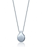 What's your sign? This beautifully rendered Water Drop pendant will help your stars align in polished sterling silver.