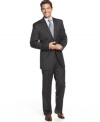 Take classic charcoal for a spin. This suit from Jones New York is simple, sophisticated style at its finest.