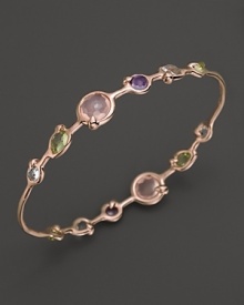 Ippolita Rosé Sugar Kissed Stone Bangle In Orchid Ippolita Rosé Sugar Kissed Stone Bangle In Orchid