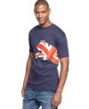 Front and center. Keep your country pride on display with this graphic t-shirt from Puma.