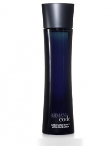 A seductive new fragrance, Armani Code For Men is a sexy blend of fresh lemon and bergamot softened with hints of orange tree blossom, warmed with soothing guaiac wood and tonka bean. 3.4 oz. A seductive new fragrance, Armani Code For Men is a sexy blend of fresh lemon and bergamot softened with hints of orange tree blossom, warmed with soothing guaiac wood and tonka bean. 3.4 oz.