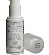 Botanical Eye/Lip Contour Complex. This highly effective, deeply penetrating complex reduces dryness and the appearance of fine lines and wrinkles around sensitive eye and lip areas, while maintaining skin's normal hydration. Contains botanical extracts to tone, smooth, soften and soothe. 0.5 oz. Made in France. 