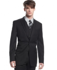 Your work-week workhorse. This Bar III blazer keep looking great no matter where the day takes you. Your work-week workhorse. This Bar III blazer keep looking great no matter where the day takes you.
