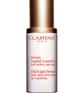 Restores deep luminosity with a targeted action on the dermis layer of the skin while correcting dark age spots. Diminishes complexion dullness. Evens skin tone. Reduces lines and wrinkles while firming the skin. Key ingredients: Hexylresorcinol, has the same effectiveness as hydroquinone, an anti dark-spot ingredient used in the pharmaceutical industry. A natural molecule. 100% safe. 0% toxicity.