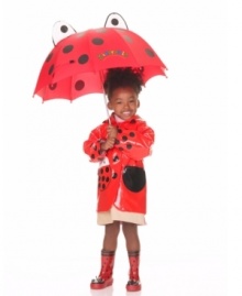 When it rains, it pours...but that's no excuse to waterproof your kids in boring slickers, not when Kidorable is here! This adorable hooded rain coat is printed with ladybug dots and features bug-shaped waterproof patch pockets. Button front. Imported. Comes with matching hanger. Check out the Kidorable Ladybug Rain Boots and Umbrella. When it rains, it pours...but that's no excuse to waterproof your kids in boring slickers, not when Kidorable is here! This adorable hooded rain coat is printed with ladybug dots and features bug-shaped waterproof patch pockets. Button front. Imported. Comes with matching hanger. Check out the Kidorable Ladybug Rain Boots and Umbrella.