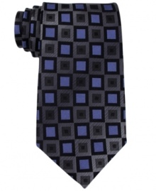 Kenneth Cole Reaction ties always make your outfits look that much better. Get a few in different colors and patterns: your blazers and button-downs would thank you if they could. Kenneth Cole Reaction ties always make your outfits look that much better. Get a few in different colors and patterns: your blazers and button-downs would thank you if they could.