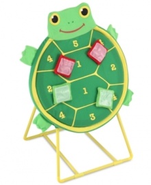 A turtle + a target= an exciting way to learn simple addition and develop hand-eye coordination with this Melissa and Doug game. A turtle + a target= an exciting way to learn simple addition and develop hand-eye coordination with this Melissa and Doug game.