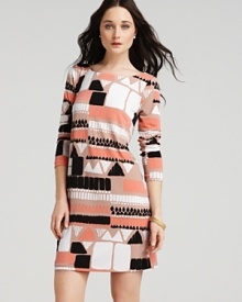 Tibi Dress - Printed Shift