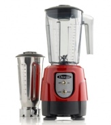 Power and precision packed into an incredibly durable stainless appliance that gets right into the mix of your kitchen. Incredibly versatile, this commercial blender does it all, becoming your extra pair of hands for every recipe. 2-year warranty. Model BL390.