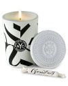 EXCLUSIVELY AT SAKS. The classic gardenia eau de parfum is given a chic, contemporary twist with the addition of sparkling jasmine, vetiver and smooth vanilla. An all-white bouquet that will pervade the air with elegance. Made of the finest wax and wicks In sturdy, tinted glass container Metal cap keeps scent from fading Burn time approx. 60 hours