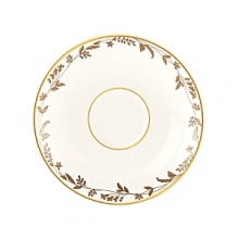 The luscious chocolate and gold motif of Golden Bough is a glamorous addition to the dinner table. Bold and alluring, each piece is graced with the delicate design of golden leaves. The very romantic twirl of the vine and leaves showcases Lenox artistry at its finest. The luscious chocolate and gold motif of Golden Bough is a glamorous addition to the dinner table. Bold and alluring, each piece is graced with the delicate design of golden leaves. The very romantic twirl of the vine and leaves showcases Lenox artistry at its finest.