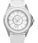 Claim your fortune with this pristine Rich Girl collection watch from Juicy Couture.
