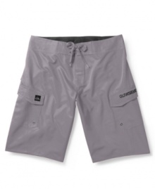 Bold and bright, these swim trunks from Quiksilver are your new beach boardshorts. Bold and bright, these swim trunks from Quiksilver are your new beach boardshorts.