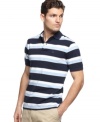 No need for excess. Conserve your casual preppy style with this slim-fit shirt from Tommy Hilfiger.
